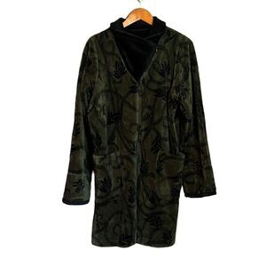 Maralyce Ferree zip up fleece coat. Size small